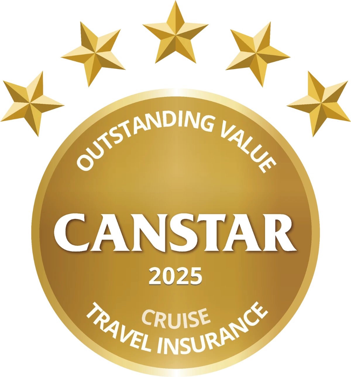 Canstar CruiseTravel Insurance Award 2025